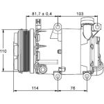 MAHLE Kompressor, Klimaanlage ACP 866 000P MAHLE Kompressor, Klimaanlage ACP 866 000P