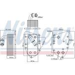 Nissens Ölkühler PKW 90805 Nissens Ölkühler PKW 90805