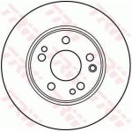 TRW Bremsscheibe DF2608 TRW Bremsscheibe DF2608