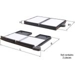 MAHLE Filter, Innenraumluft LA 186/S MAHLE Filter, Innenraumluft LA 186/S