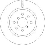 89 481 028 Bremsscheibe VA DF6135