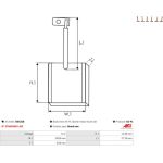 AS-PL Kohlebürste BSX228 AS-PL Kohlebürste BSX228