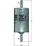 KL 84/2 MAHLE Kraftstofffilter KL 84/2, Leitungsfilter, Höhe 154,3 mm – u. a. für Mercedes-Benz Viano (W639), Vito / Mixto Kasten (W639), Bus (W639) – OE Nummer 6394770001 - l KL 84/2 MAHLE Kraftstofffilter KL 84/2, Leitungsfilter, Höhe 154,3 mm – u. a. für Mercedes-Benz Viano (W639), Vito / Mixto Kasten (W639), Bus (W639) – OE Nummer 6394770001 - l