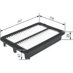 Luftfilter F 026 400 439 Luftfilter F 026 400 439