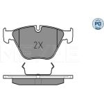 Bremsbelagsatz Bmw S. E90/E91 325-335 07 025 241 6120/PD Bremsbelagsatz Bmw S. E90/E91 325-335 07 025 241 6120/PD