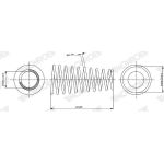 MONROE Fahrwerksfeder SP3112 MONROE Fahrwerksfeder SP3112