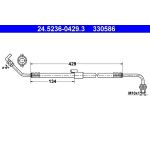 ATE Bremsschlauch 24.5236-0429.3 ATE Bremsschlauch 24.5236-0429.3