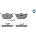 Bremsbelagsatz Vw P. Audi A3 96- Bora/Golf 4 98- Mit Sensor 025 231 3119/PD Bremsbelagsatz Vw P. Audi A3 96- Bora/Golf 4 98- Mit Sensor 025 231 3119/PD