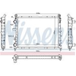 Nissens Wasserkühler PKW 61842 Nissens Wasserkühler PKW 61842