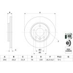 Bremsscheibe HA 0 986 479 097 Bremsscheibe HA 0 986 479 097