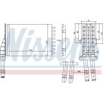 Heizkühler PKW 73258 Heizkühler PKW 73258