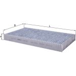 MAHLE Filter, Innenraumluft LAK 56 MAHLE Filter, Innenraumluft LAK 56