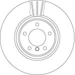 TRW Bremsscheibe DF6609S TRW Bremsscheibe DF6609S