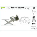VALEO 850410 Fensterheber VALEO 850410 Fensterheber