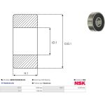 AS-PL Lager ABE9010 (NSK) (BULK) AS-PL Lager ABE9010 (NSK) (BULK)
