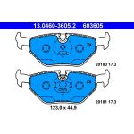 13.0460-3605.2 ATE Bremsbelagsatz BMW Hinterachse E46 98-/E85 Z4 03-/Rover 75 13.0460-3605.2 13.0460-3605.2 ATE Bremsbelagsatz BMW Hinterachse E46 98-/E85 Z4 03-/Rover 75 13.0460-3605.2