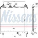 Wasserkühler PKW 606550 Wasserkühler PKW 606550