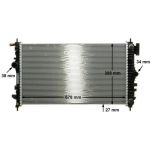 Kühler, Motorkühlung CR 1103 000P