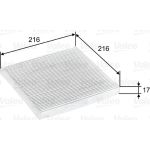 VALEO Innenraumfilter 698796 VALEO Innenraumfilter 698796