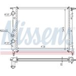 Nissens Wasserkühler PKW 63924