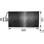 Kondensator, Klimaanlage AC 266 000P Kondensator, Klimaanlage AC 266 000P