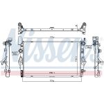 Nissens Wasserkühler PKW 606021