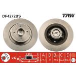 Bremsscheibe Renault T. Megane/Scenic 1.4-2.0 97-03 DF4272BS Bremsscheibe Renault T. Megane/Scenic 1.4-2.0 97-03 DF4272BS