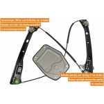 VAICO V10-6297 Fensterheber vorne links, ohne Motor, elektrisch VAICO V10-6297 Fensterheber vorne links, ohne Motor, elektrisch