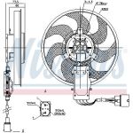 Nissens Kühlerlüfter PKW 85730 Nissens Kühlerlüfter PKW 85730