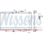 Nissens Wasserkühler PKW 62258 Nissens Wasserkühler PKW 62258