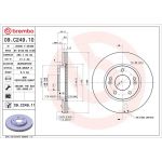80 481 044 Bremsscheibe VA 09.C249.11