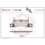 BREMBO Bremsklötze HA P 65 030 BREMBO Bremsklötze HA P 65 030