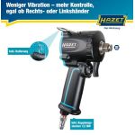 Hazet 9012M-1 Mini 1/2 Schlag-Druckluftschlüssel Hazet 9012M-1 Mini 1/2 Schlag-Druckluftschlüssel