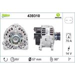 439310 Valeo Lichtmaschine 439310 439310 Valeo Lichtmaschine 439310