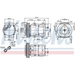 Nissens Klimakompressor PKW 89251 Nissens Klimakompressor PKW 89251