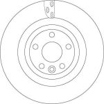 Bremsscheibe Jaguar T. F-Pace 2.0-3.0 D 15 DF6706S Bremsscheibe Jaguar T. F-Pace 2.0-3.0 D 15 DF6706S