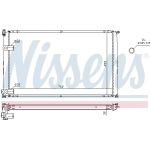 Nissens Wasserkühler PKW 63935A Nissens Wasserkühler PKW 63935A