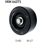 SKF Keilrippenriemen-Umlenkrolle VKM 64071 SKF Keilrippenriemen-Umlenkrolle VKM 64071