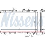 Nissens Wasserkühler PKW 64785A Nissens Wasserkühler PKW 64785A
