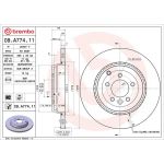 52 482 038 Bremsscheibe HA 09.A774.11 52 482 038 Bremsscheibe HA 09.A774.11