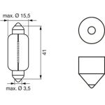 C21W 12V 21W PURE LIGHT 1987302230 C21W 12V 21W PURE LIGHT 1987302230
