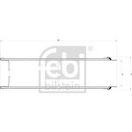 febi Luftfilter 173138