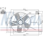 Nissens Kühlerlüfter PKW 85193 Nissens Kühlerlüfter PKW 85193