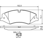 Bosch Bremsbelagsatz 0 986 494 408 Bosch Bremsbelagsatz 0 986 494 408