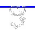 Halter, Bremssattel 11.8170-0633.1