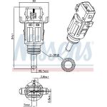 Nissens Kühlmitteltemperatursensor 207010 Nissens Kühlmitteltemperatursensor 207010