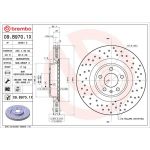 Bremsscheibe VA Brembo Xtra 09.B970.1X Bremsscheibe VA Brembo Xtra 09.B970.1X