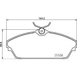 BREMBO Bremsklötze VA P 82 003 BREMBO Bremsklötze VA P 82 003