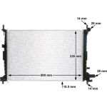 MAHLE Kühler, Motorkühlung CR 375 000S MAHLE Kühler, Motorkühlung CR 375 000S