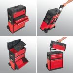 KS TOOLS Mobiler Werkzeugkasten aus Kunststoff und Stahlblech 850.0340 KS TOOLS Mobiler Werkzeugkasten aus Kunststoff und Stahlblech 850.0340
